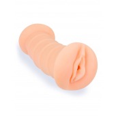 Телесный двусторонний мастурбатор с вибропулей и эрекционными кольцами в комплекте - Sexy Girl - в Томске купить с доставкой