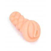 Телесный мастурбатор-вагина с вибропулей и эрекционными кольцами в комплекте - Sexy Girl - в Томске купить с доставкой