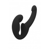 Черный безремневой страпон Share Lite - Fun Factory - купить с доставкой в Томске