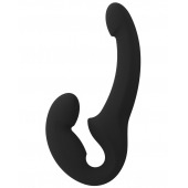 Черный безремневой страпон Share Lite - Fun Factory - купить с доставкой в Томске