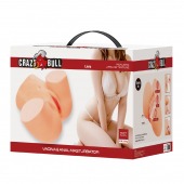 Телесный мастурбатор Liora с 2 любовными тоннелями - Baile - в Томске купить с доставкой