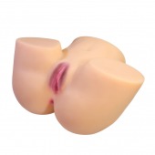 Телесный мастурбатор Liora с 2 любовными тоннелями - Baile - в Томске купить с доставкой