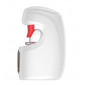 Белый мастурбатор с язычком и возвратно-поступательными движениями - Secwell - в Томске купить с доставкой