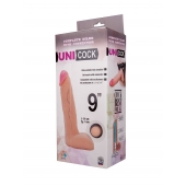 Фаллическая насадка Харнесс UNICOCK 9  - 24 см. - LOVETOY (А-Полимер) - купить с доставкой в Томске
