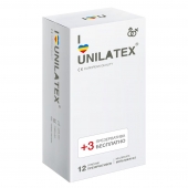 Разноцветные ароматизированные презервативы Unilatex Multifruit  - 12 шт. + 3 шт. в подарок - Unilatex - купить с доставкой в Томске