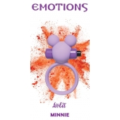 Сиреневое эрекционное виброколечко Emotions Minnie - Lola Games - в Томске купить с доставкой