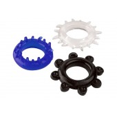 Набор из 3 разноцветных эрекционных колец - A-toys - в Томске купить с доставкой