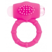 Розовое эрекционное виброкольцо A-toys - A-toys - в Томске купить с доставкой Розовое эрекционное виброкольцо A-toys - A-toys - в Томске купить с доставкой