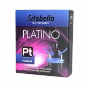 Стимулирующая насадка с усиками и шипиками Platino  Ураган - Sitabella - купить с доставкой в Томске