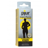 Спрей-пролонгатор длительного действия pjur SUPERHERO Strong Spray - 20 мл. - Pjur - купить с доставкой в Томске