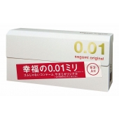 Супер тонкие презервативы Sagami Original 0.01 - 5 шт. - Sagami - купить с доставкой в Томске
