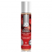 Смазка с ароматом клубники JO Flavored Strawberry Kiss - 30 мл. - System JO - купить с доставкой в Томске