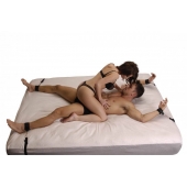 Бондаж для фиксации на кровати Frisky Bedroom Restraint Kit - XR Brands - купить с доставкой в Томске