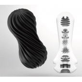 Мастурбатор FLEX Rocky Black с плотным рельефом - Tenga - в Томске купить с доставкой