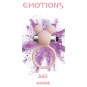 Розовое эрекционное виброколечко Emotions Minnie Light pink - Lola Games - в Томске купить с доставкой