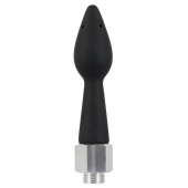 Чёрная анальная насадка для душа Anal Douche Rear Splash - Orion - купить с доставкой в Томске
