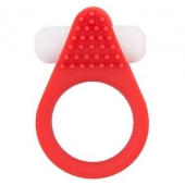Красное эрекционное кольцо LIT-UP SILICONE STIMU RING 1 RED - Dream Toys - в Томске купить с доставкой