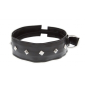 Полиуретановый ошейник с пуклями Collar with Studs - Blush Novelties - купить с доставкой в Томске