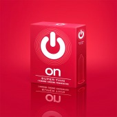 Супертонкие презервативы ON) Super Thin - 3 шт. - ON) - купить с доставкой в Томске