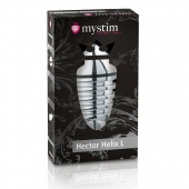 Анальный плаг для электростимуляции Hector Helix Buttplug L - 11,5 см. - MyStim - купить с доставкой в Томске