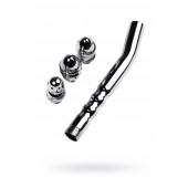 Металлический анальный душ с тремя насадками - ToyFa - купить с доставкой в Томске