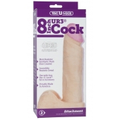 Ультрареалистичная насадка для трусиков Vac-U-Lock 8  ULTRASKYN Cock - 20,57 см. - Doc Johnson - купить с доставкой в Томске