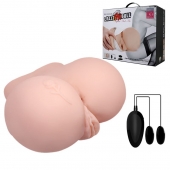 Вагина и анус с вибрацией CrazyBull Vagina and Ass - Baile - в Томске купить с доставкой