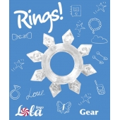 Прозрачное эрекционное кольцо Rings Gear - Lola Games - в Томске купить с доставкой
