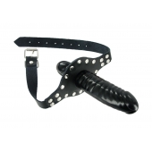 Кляп с фаллосом Ride Me Mouth Gag - XR Brands - купить с доставкой в Томске