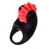 Чёрно-красное эрекционное виброкольцо Erotist - Erotist Adult Toys - в Томске купить с доставкой