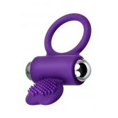 Фиолетовое виброкольцо с ресничками JOS PERY - JOS - в Томске купить с доставкой Фиолетовое виброкольцо с ресничками JOS PERY - JOS - в Томске купить с доставкой