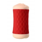 Двухсторонний мастурбатор JOS  NADIN в красном цилиндре - JOS - в Томске купить с доставкой