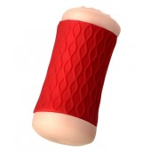 Двухсторонний мастурбатор JOS  NADIN в красном цилиндре - JOS - в Томске купить с доставкой