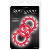 Набор из 3 красных эрекционных колец Renegade Gears - NS Novelties - в Томске купить с доставкой