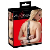 Фиксация на шею и запястья Bad Kitty Neck and Hand Restraints - Orion - купить с доставкой в Томске