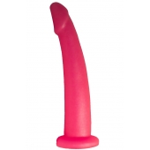 Розовый стимулятор простаты из геля - 18 см. - LOVETOY (А-Полимер) - в Томске купить с доставкой