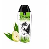 Интимный гель TOKO Pear   Exotic Green Tea с ароматом груши и зеленого чая - 165 мл. - Shunga - купить с доставкой в Томске