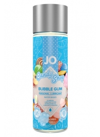 Смазка на водной основе Candy Shop Bubblegum с ароматом жвачки - 60 мл. - System JO - купить с доставкой в Томске