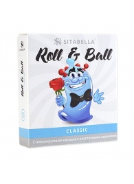стимулирующий презерватив-насадка Roll   Ball Classic - Sitabella - купить с доставкой в Томске