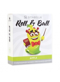 Стимулирующий презерватив-насадка Roll   Ball Apple - Sitabella - купить с доставкой в Томске