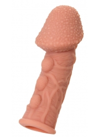 Насадка на фаллос с пузыриками, венками и ребристостью KOKOS Extreme Sleeve 09 - 12,7 см. - KOKOS - в Томске купить с доставкой