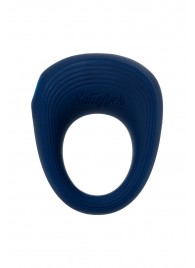 Синее эрекционное кольцо на пенис Satisfyer Ring 2 - Satisfyer - в Томске купить с доставкой