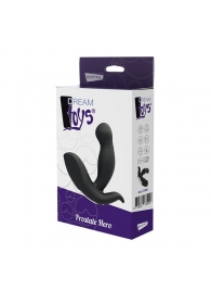 Черный вибромассажер простаты PROSTATE HERO - Dream Toys - в Томске купить с доставкой
