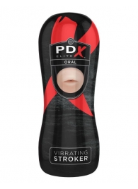 Мастурбатор-ротик Vibrating Oral Stroker - Pipedream - в Томске купить с доставкой