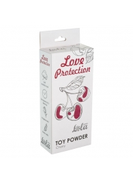 Пудра для игрушек Love Protection с ароматом вишни - 30 гр. - Lola Games - купить с доставкой в Томске