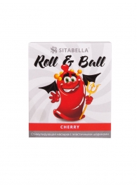 Стимулирующий презерватив-насадка Roll   Ball Cherry - Sitabella - купить с доставкой в Томске