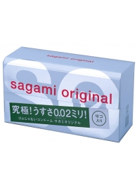 Ультратонкие презервативы Sagami Original - 12 шт. - Sagami - купить с доставкой в Томске