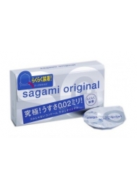 Ультратонкие презервативы Sagami Original QUICK - 6 шт. - Sagami - купить с доставкой в Томске