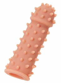 Телесная реалистичная насадка KOKOS Extreme Sleeve 03 с дополнительной стимуляцией - 12,7 см. - KOKOS - в Томске купить с доставкой Телесная реалистичная насадка KOKOS Extreme Sleeve 03 с дополнительной стимуляцией - 12,7 см. - KOKOS - в Томске купить с доставкой