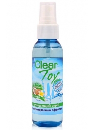 Очищающий спрей для игрушек CLEAR TOY Tropic - 100 мл. - Биоритм - купить с доставкой в Томске